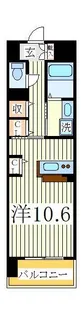 ハンプトン【7階】の間取り