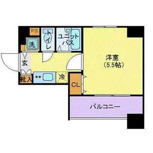 エクシム東日本橋【7階】の間取り