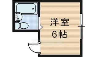 ギャレ蛍池【3階】の間取り