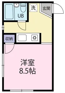 コーポラス志茂【2階】の間取り