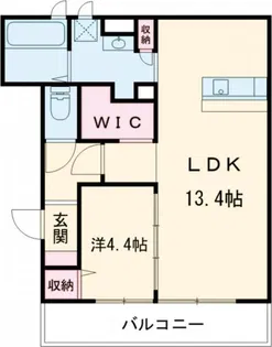 Verde【3階】の間取り