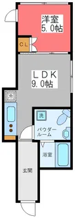 EXAM下北沢II【3階】の間取り
