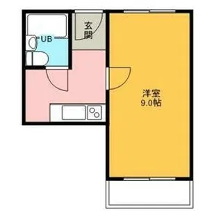 パルハイツ久米田【3階】の間取り
