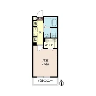 ミハス三ツ沢下町【2階】の間取り