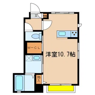 メゾン TORA【1階】の間取り