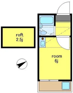 レオパレス方南第三【2階】の間取り