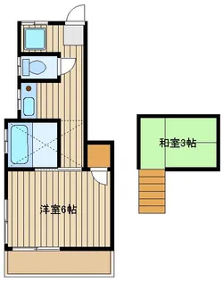 コーポ蜂谷【3階】の間取り