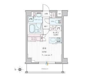 デュオステージ本郷【3階】の間取り