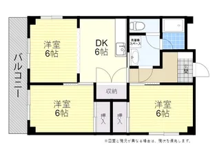 3DKの間取り画像