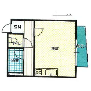 丸乃第三ビル【3階】の間取り