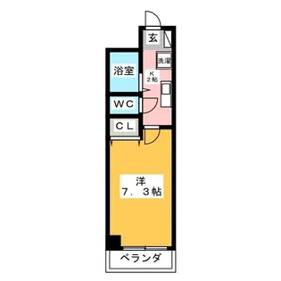 プライムアーバン行徳I【1階】の間取り