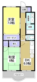エストメンツ中泉【3階】の間取り