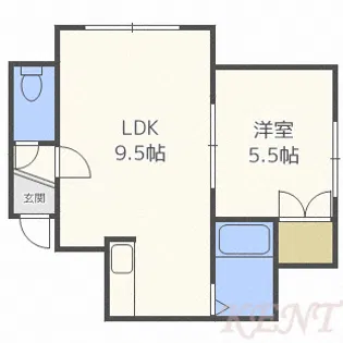 ライフステージ宮の沢【2階】の間取り
