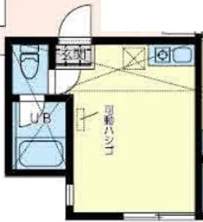 ユナイト根岸アンドレッティー【1階】の間取り