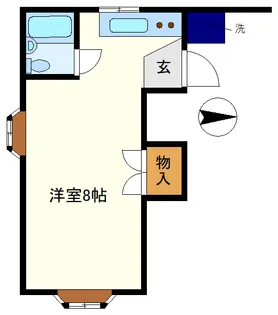ハウスナチュラル【3階】の間取り