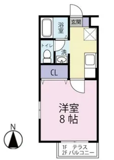 グランフォルム【1階】の間取り
