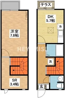 グリーンコート川平の間取り