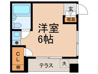 ビレッジOMURO【1階】の間取り