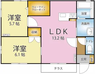 Pal Cuore(パルクオーレ)【1階】の間取り