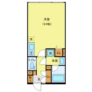 LEGALAND西新宿ANNEX【1階】の間取り