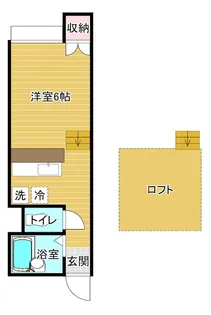 シャトーブランシェ【2階】の間取り