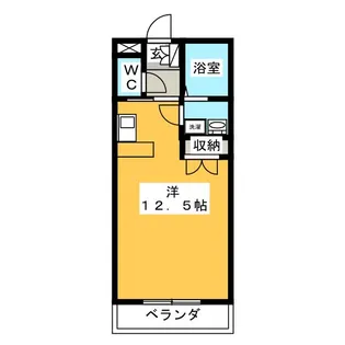 メゾン四季 B棟【2階】の間取り
