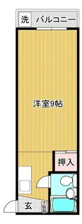 木内ハイツ【4階】の間取り