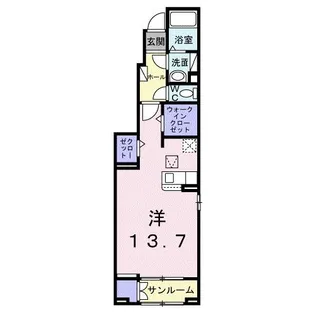フォルネ【1階】の間取り