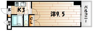 1Kの間取り画像