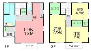 メゾンド小坂の間取り