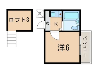 コ-ポトモ【2階】の間取り