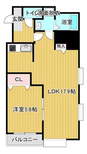 ◆Laurel Court 常盤【5階】の間取り