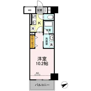 エトワール安島【3階】の間取り