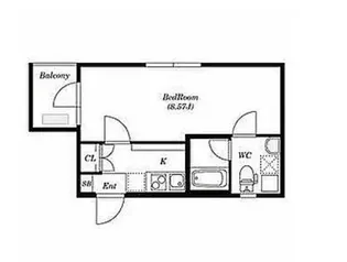 東京都世田谷区船橋2【マンション】の間取り