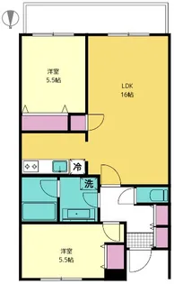 東京都大田区南馬込5【マンション】の間取り