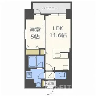 ウルバーノ イリス【5階】の間取り