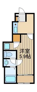 東京都練馬区石神井町8【アパート】の間取り