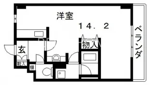 FIELD(フィールド)【7階】の間取り