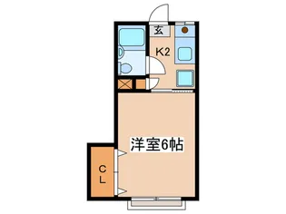 ふたばレジデンス【2階】の間取り