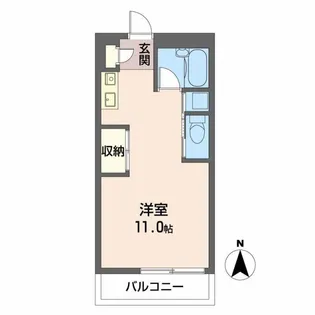 シダー’Sガーデン A【1階】の間取り