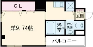 イムズ・コスモス【2階】の間取り