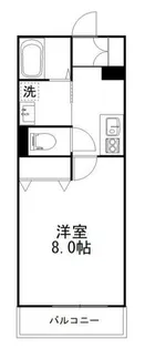 千葉県船橋市薬円台6【アパート】の間取り