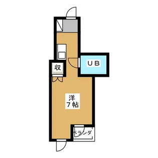 スターハイツ【8階】の間取り