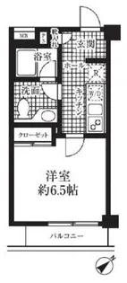 東京都中央区銀座1【マンション】の間取り