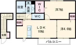 Casa Verde【2階】の間取り