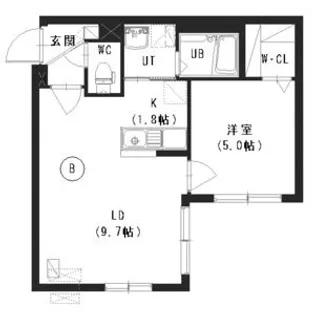 セレスティア澄川【2階】の間取り