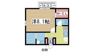 ADOMAISON【1階】の間取り