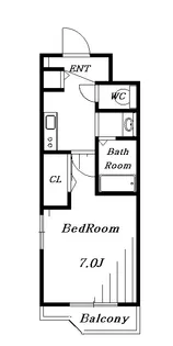 千葉県千葉市稲毛区黒砂台1【マンション】の間取り