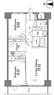 レジディア目白【3階】の間取り