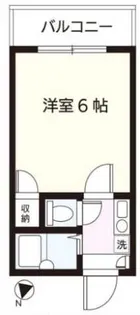 セントリバーハイム【2階】の間取り